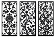 Elegant Lasercut Panel Vector Set, an Illustration by Amazin_art (Thumbnail 4 of 21)