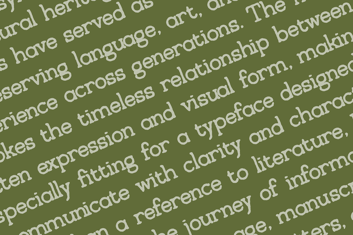 Typetopia Eroded Serif Typeface, a Handwritten Font by alpercakici (Photo 4 of 17)