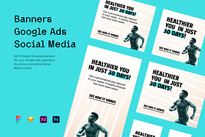 Healthy Life - Business Banners, a Social Media Template by Petr Bilek