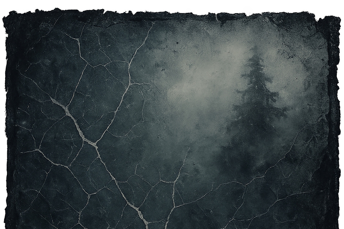 Halloween moody cracked dark texture, an Illustration by Dvoevnore photos