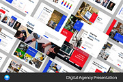 Digital Agency Keynote Templates, a Presentation Template by Fit-tee (Thumbnail 1 of 2)