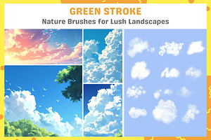 134 Premium Nature Brushes