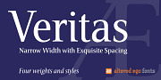 Veritas AE, a Serif Font by Altered Ego Fonts (Thumbnail 1 of 5)