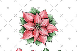 Christmas Watercolor Cliparts