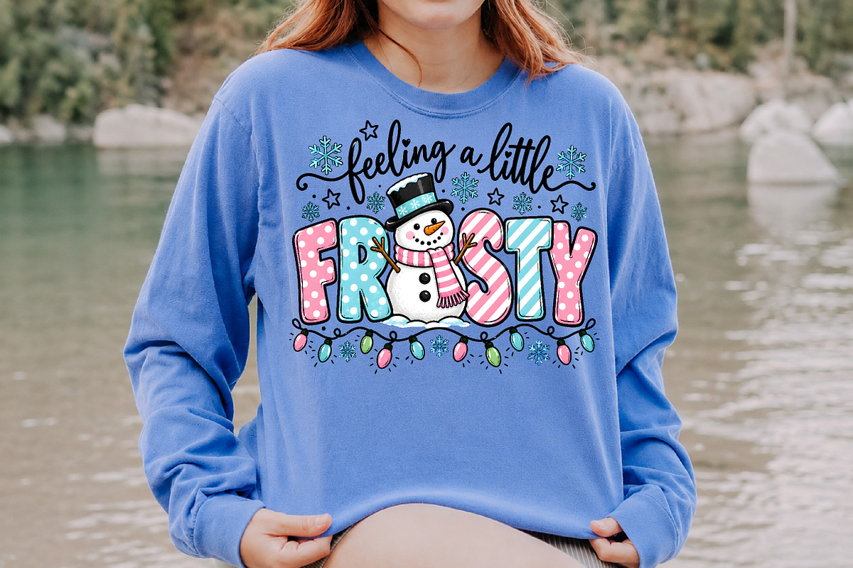 Feeling A Little Frosty Christmas PN, a Seasonal Illustration by Rose Art (Photo 4 of 4)