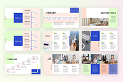 Block Google Slides - 2 Color Themes, a Presentation Template by chio.design - Khalay Chio (Thumbnail 4 of 15)