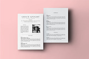 Modern Resume Template, a Resume Template by The Alchemy of Design (Thumbnail 1 of 3)