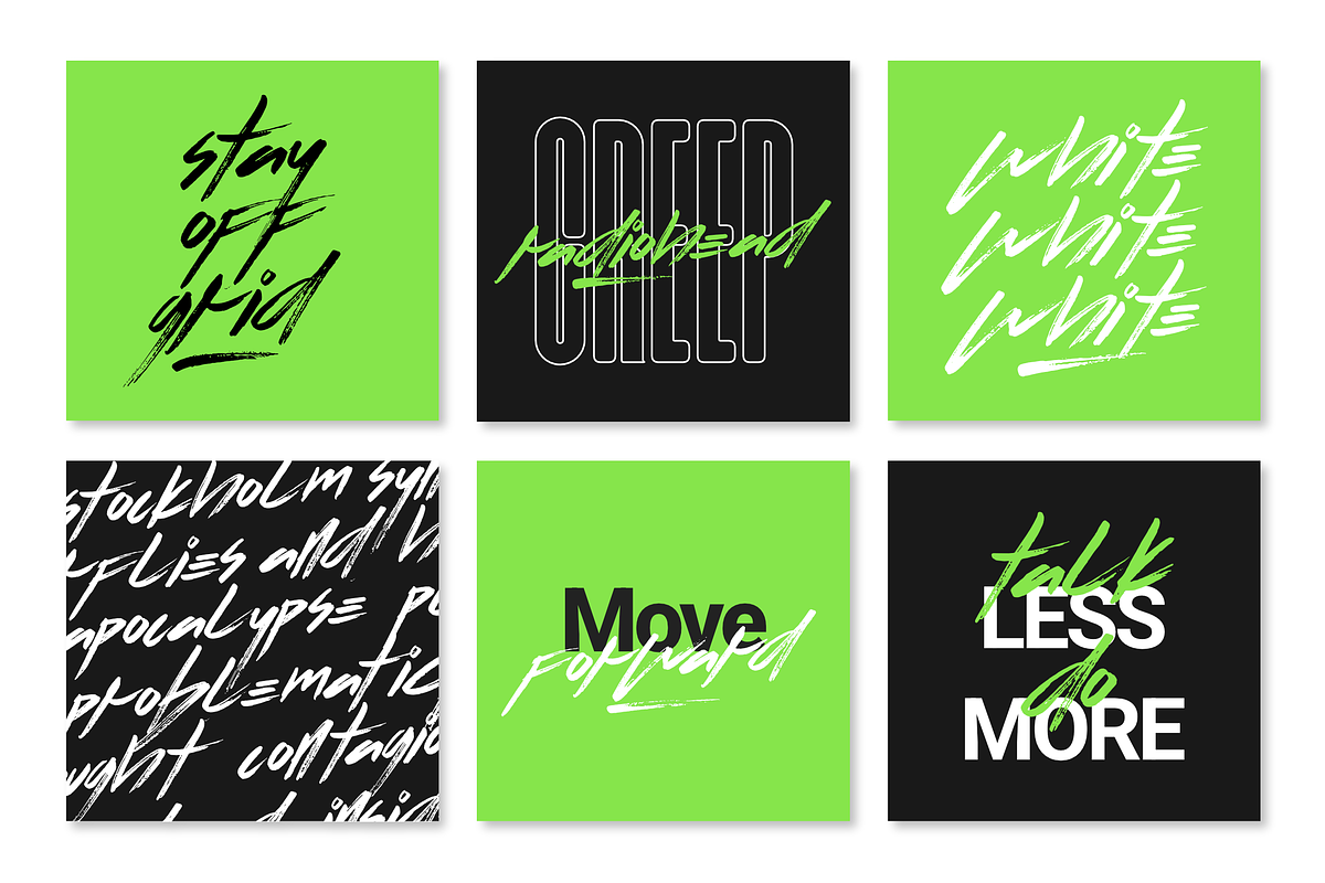 Flow | Experimental Brush Font, a Handwritten Font by Ardana Creative (Photo 9 of 16)