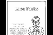 Coloring Quotes & Heroes for Black, an Education Illustration by Sourcedigi (Thumbnail 3 of 5)
