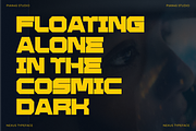 Nexus - Futuristic Display Font, a Sans Serif Font by Pian45 Studio (Thumbnail 3 of 8)