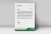 Letterhead Template, a Stationery Template by artisanHR (Thumbnail 5 of 6)
