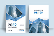 Corporate Book Cover Template, a Marketing Template by WheelieMonkey (Thumbnail 2 of 2)