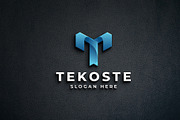 Tech & Digital T Letter Logo, a Branding & Logo Template by Design_Planet (Thumbnail 1 of 2)