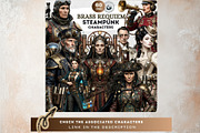 Brass Requiem Steampunk Backdrops V1, a Background Graphic by ThatsDesignArt (Thumbnail 12 of 12)