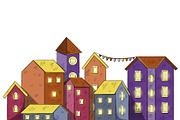 Fairy tale magic houses, a Decorative Illustration by SaintPic illustrations (Thumbnail 7 of 9)