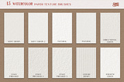 Photoshop Paper Texture Brushes, a Brush Add-On by GRANCI STUDIOS (Thumbnail 3 of 8)