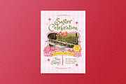 Playful Easter Celebration Flyer, a Flyer Template by Aiyari Graphic (Thumbnail 1 of 3)