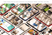 ALL 3D iPHONE MOCK-UP BUNDLE VOL-1, an iPhone Mockup by Graphicsworld125 (Thumbnail 46 of 62)