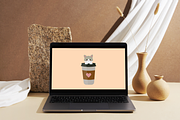 Cats and Coffee, an Animal Illustration by Raafeya's Crafts (Thumbnail 5 of 8)