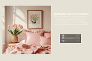 POWDER ROSE | Frame mockup set, a Household Mockup by SCHÉRI (Thumbnail 5 of 12)