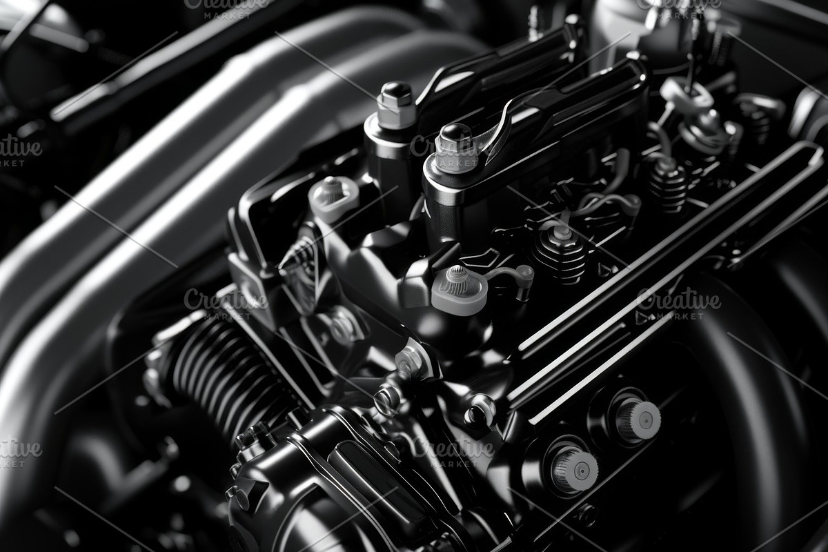 55 Car engines, a Transportation Illustration by Handmadefont (Photo 13 of 56)