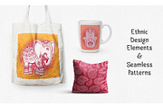 Ethnic Style Design Elements, an Illustration by Teneresa (Thumbnail 1 of 5)