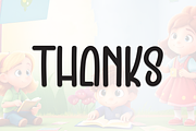 Kids Book | Script Font, a Script Font by Scratchones (Thumbnail 8 of 8)