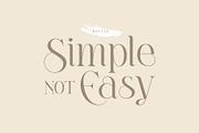 Sefilla | Modern Stylistic serif, a Serif Font by roomspace creative lab (Thumbnail 12 of 15)