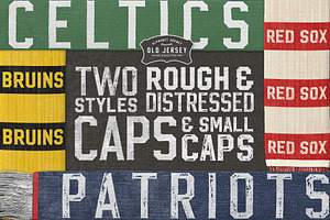 OLD JERSEY FONT DUO