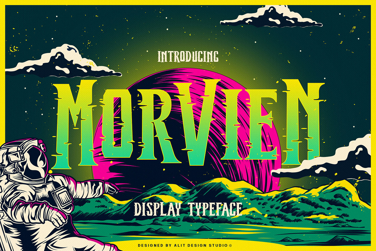 Morvien Typeface, a Serif Font by alit design (Photo 1 of 20)