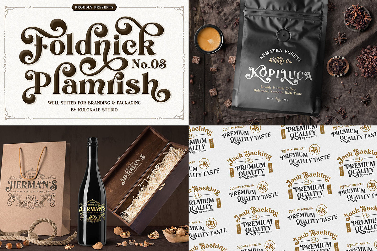 Modern Display Font Bundle - SALE