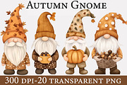 Autumn Gnome Clipart, an Illustration by Designworld (Thumbnail 1 of 6)