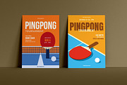 4 Pingpong flyer template Bundle, a Flyer Template by Sandypramana (Thumbnail 2 of 3)