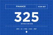 Finance, an Outline Icon by Pathlord (Thumbnail 1 of 7)