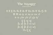 The Voyager ligature font, a Sans Serif Font by Ana's Fonts (Thumbnail 6 of 12)