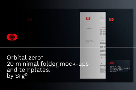 20 folder mock-ups & templates