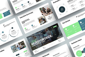 Investor Pitch Deck Presentation, a Presentation Template by MightyDesign