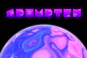 Geometry Neon Color Font, a Symbol Font by Alex Blogoodf (Thumbnail 1 of 9)