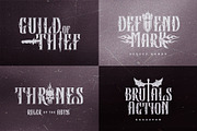 Draghord Typeface, a Serif Font by alit design (Thumbnail 14 of 20)
