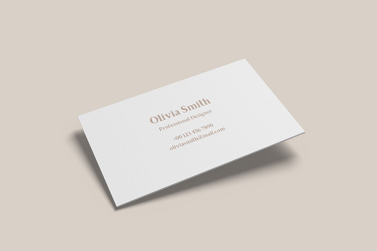 Business Card Mockup Bundles, a Business Card Template by Graphic Aesthetic (Photo 7 of 22)
