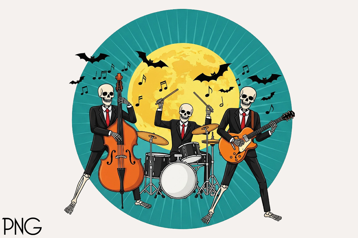 Halloween Clipart Bundle – Spooky, an Illustration by Black Bird Studio (Photo 1 of 4)