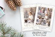 Christmas Card Template, a Card Template by Rovena Design (Thumbnail 2 of 2)