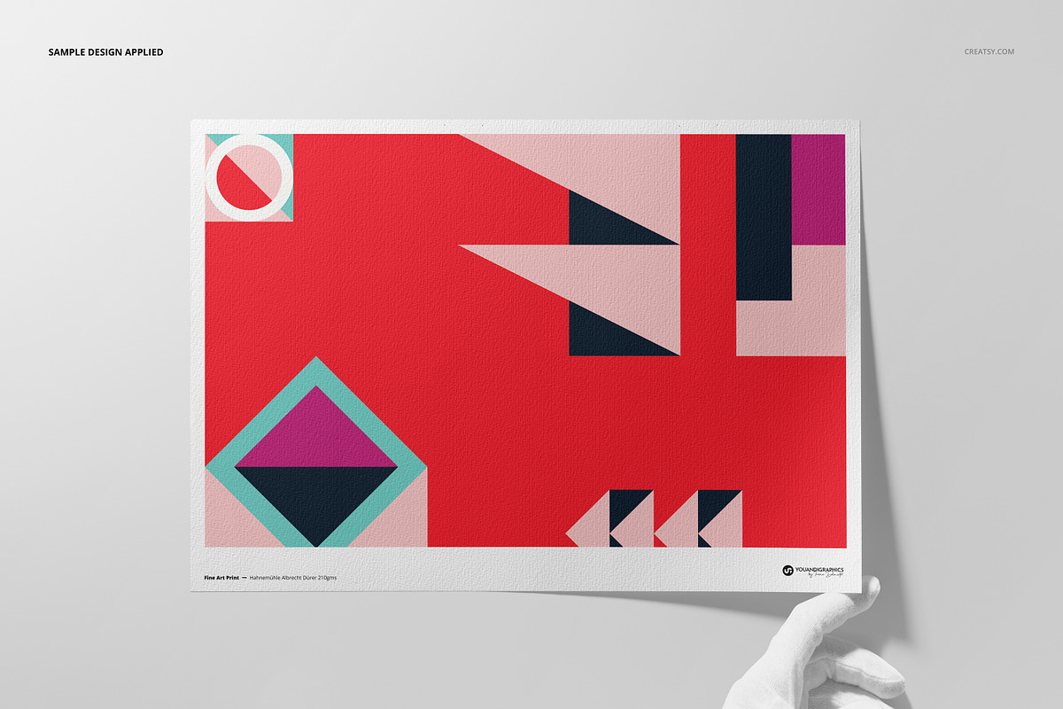 Albrecht Dürer Fine Art Print Mockup, a Print Template by creatsy5 (Photo 6 of 13)