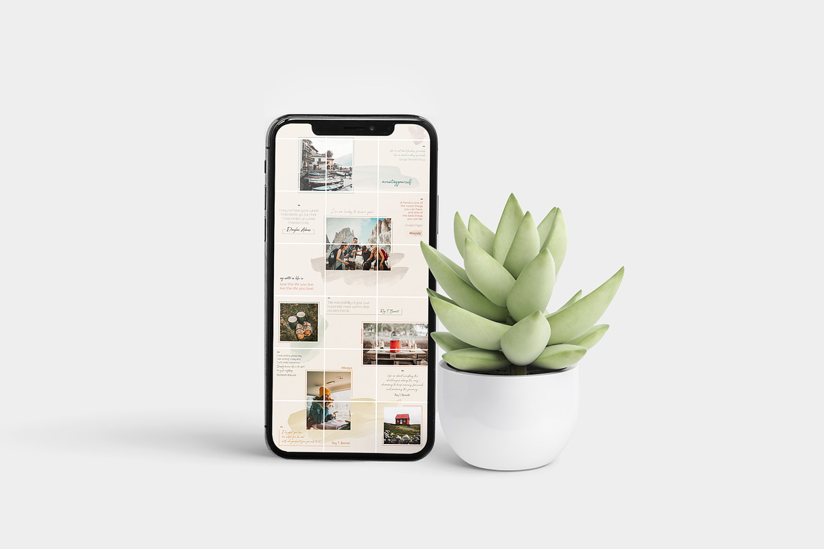 instagram PUZZLE Template, a Social Media Template by illycreative (Photo 4 of 8)