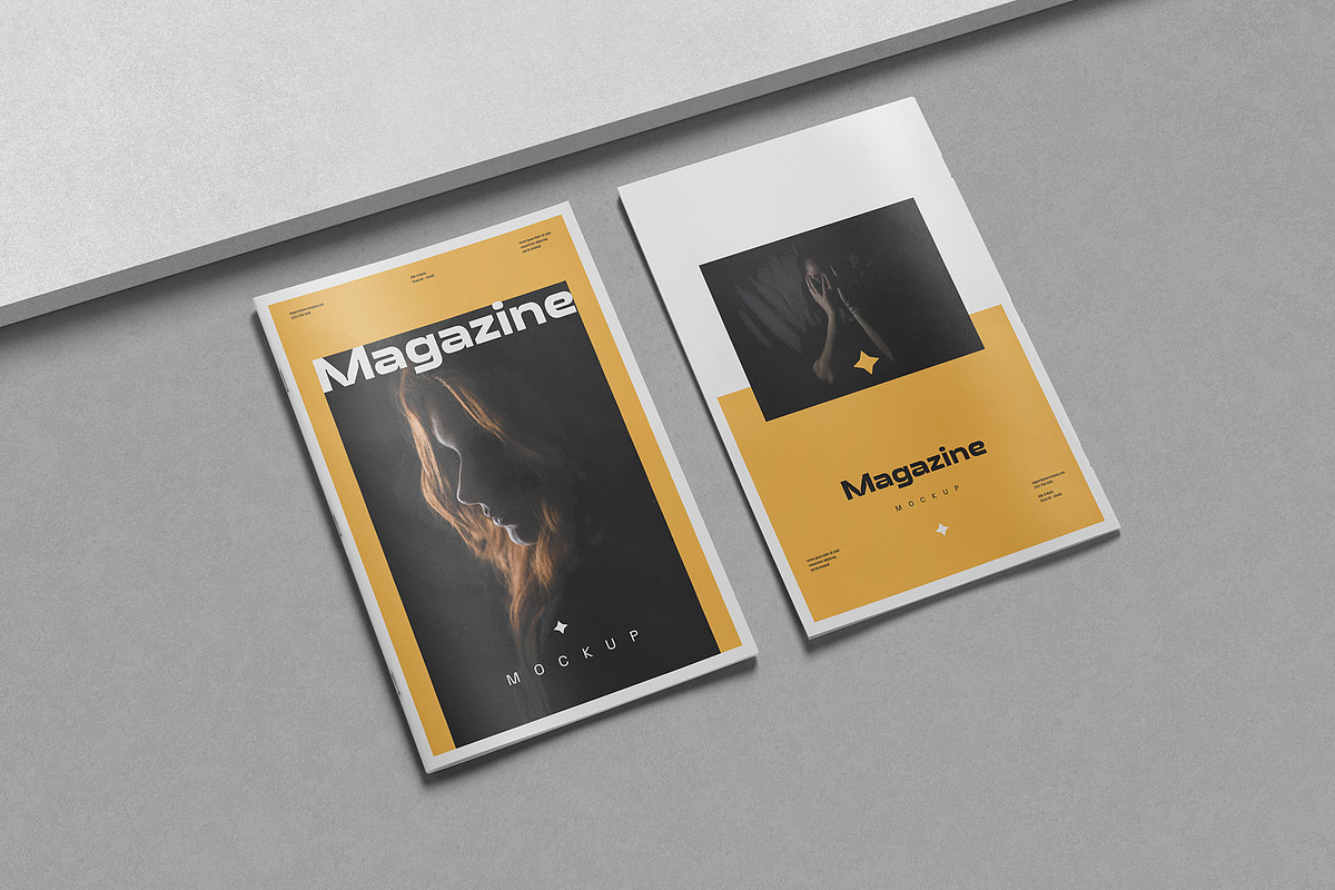 Premium Magazine Mockups, a Product Mockup by DesignNeutrons (Photo 3 of 8)
