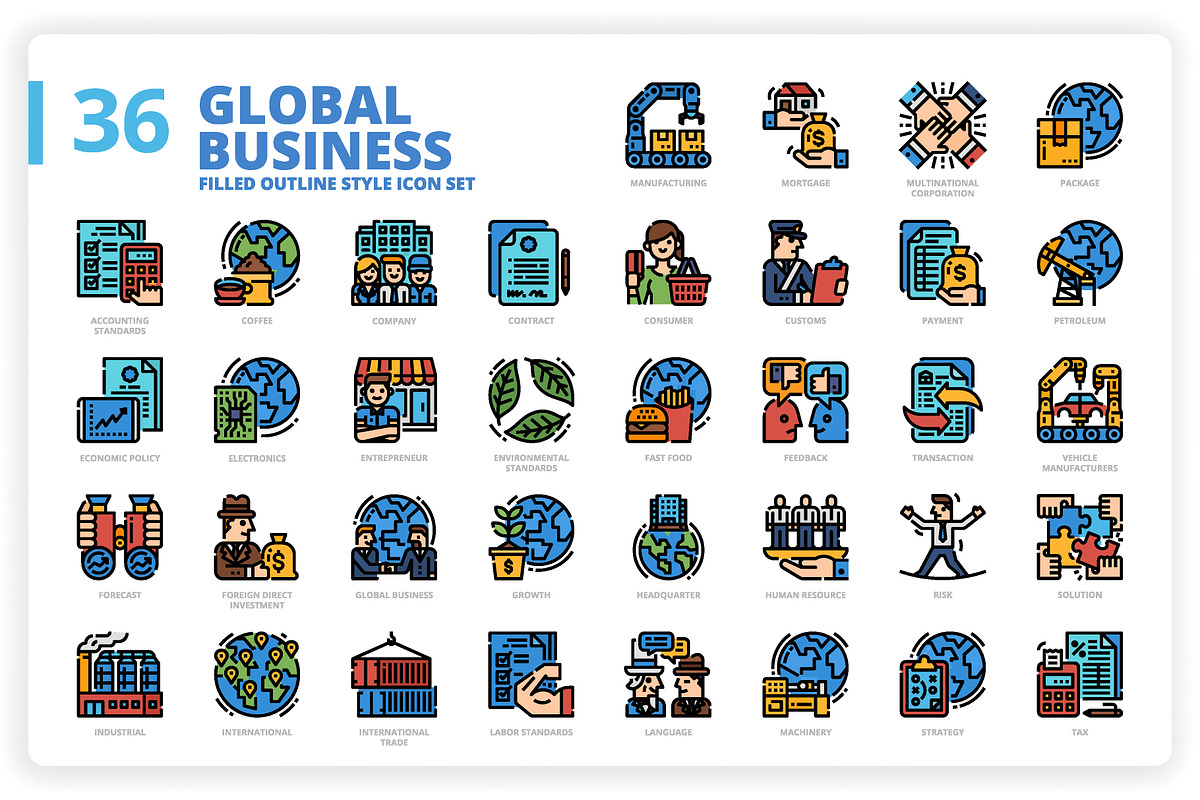 3,600 Icons x3 Styles, an Outline Icon by monkik (Photo 150 of 299)