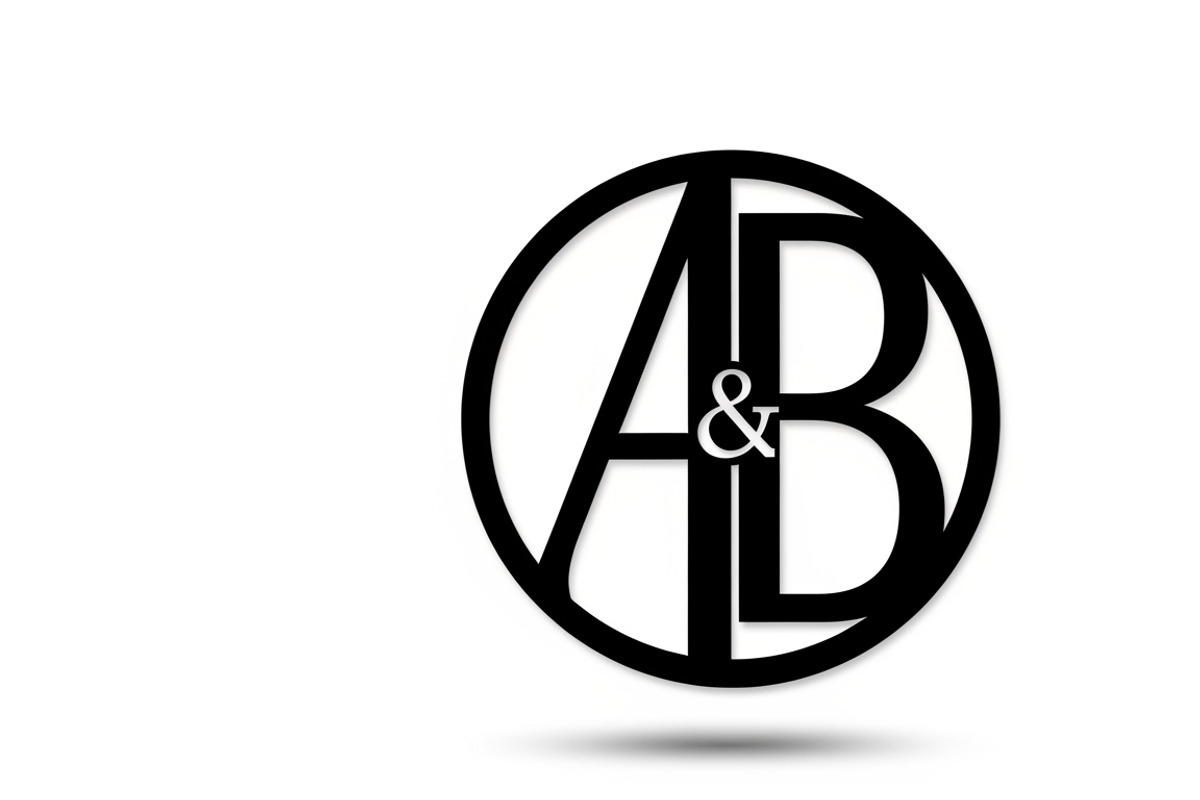 couple initial circle monogram, an Illustration by Amazin_art (Photo 18 of 31)