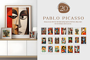 Art Print Poster Inspired by Picasso, a Decorative Illustration by Vibrand Studio (Thumbnail 2 of 14)