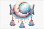 Watercolor Boho Baby Clipart, an Illustration by Sublimation Artist (Thumbnail 3 of 6)