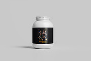 Supplement Bottle Mockup, a Packaging Mockup by MrLetters (Thumbnail 2 of 5)